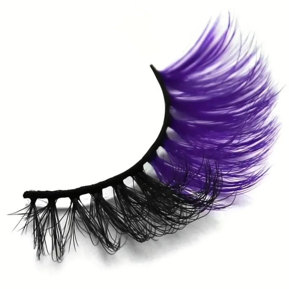 Wispy Purple Lashes
